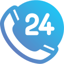 24 hours support